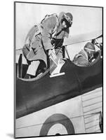King Edward VIII in an Aeroplane, 1936-null-Mounted Giclee Print