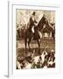 King Edward VIII with the Beaufort Hunt, 1923-null-Framed Giclee Print