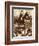 King Edward VIII with the Beaufort Hunt, 1923-null-Framed Giclee Print