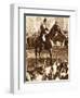 King Edward VIII with the Beaufort Hunt, 1923-null-Framed Giclee Print