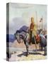 King Edward-Newell Convers Wyeth-Stretched Canvas