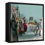 King Edward-Peter Jackson-Framed Stretched Canvas