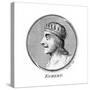 King Egbert of Wessex, First King of All England-W Lewis-Stretched Canvas