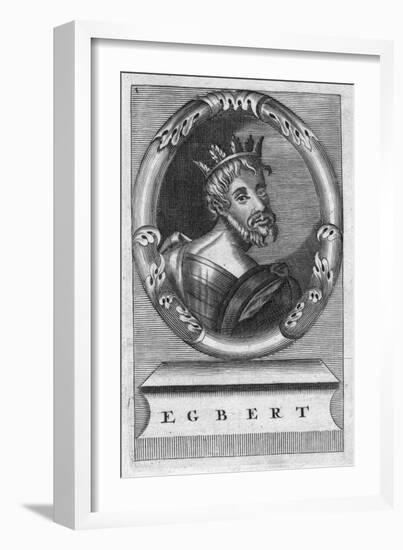 King Egbert of Wessex-null-Framed Art Print