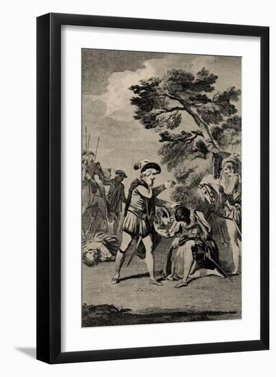 King Ella of Northumbria-Robert Dighton-Framed Giclee Print