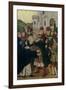 King Ferdinand I of Castile Welcomed Saint Dominic of Silos, 1478-1480-Bartolomé Bermejo-Framed Giclee Print