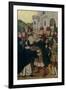 King Ferdinand I of Castile Welcomed Saint Dominic of Silos, 1478-1480-Bartolomé Bermejo-Framed Giclee Print