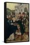 King Ferdinand I of Castile Welcomed Saint Dominic of Silos, 1478-1480-Bartolomé Bermejo-Framed Stretched Canvas