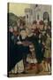 King Ferdinand I of Castile Welcomed Saint Dominic of Silos, 1478-1480-Bartolomé Bermejo-Stretched Canvas