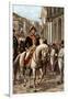 King Ferdinand I of the Two Sicilies Returning to Naples, January 1801 after the End of French Occu-Tancredi Scarpelli-Framed Giclee Print