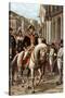 King Ferdinand I of the Two Sicilies Returning to Naples, January 1801 after the End of French Occu-Tancredi Scarpelli-Stretched Canvas