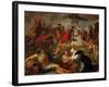 King Ferdinand of Hungary (Emperor Ferdinand III) Meets Cardinal Infant Ferdinand-Peter Paul Rubens-Framed Giclee Print