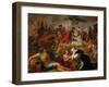 King Ferdinand of Hungary (Emperor Ferdinand III) Meets Cardinal Infant Ferdinand-Peter Paul Rubens-Framed Giclee Print