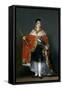 King Fernando VII with the Robes of State, 1814-1815.-Francisco de Goya y Lucientes-Framed Stretched Canvas