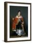 King Fernando VII with the Robes of State, 1814-1815.-Francisco de Goya y Lucientes-Framed Giclee Print