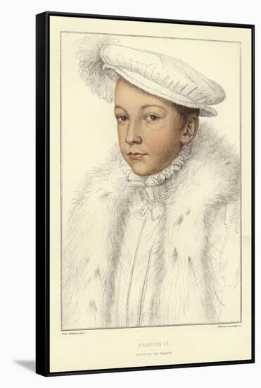 King Francis II of France-Hans Holbein the Younger-Framed Stretched Canvas