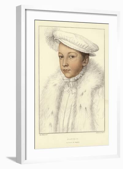 King Francis II of France-Hans Holbein the Younger-Framed Giclee Print