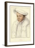 King Francis II of France-Hans Holbein the Younger-Framed Giclee Print