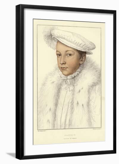 King Francis II of France-Hans Holbein the Younger-Framed Giclee Print
