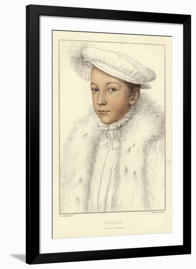 King Francis II of France-Hans Holbein the Younger-Framed Giclee Print