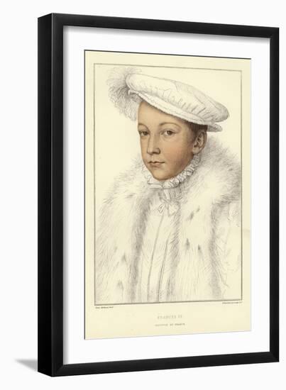 King Francis II of France-Hans Holbein the Younger-Framed Premium Giclee Print