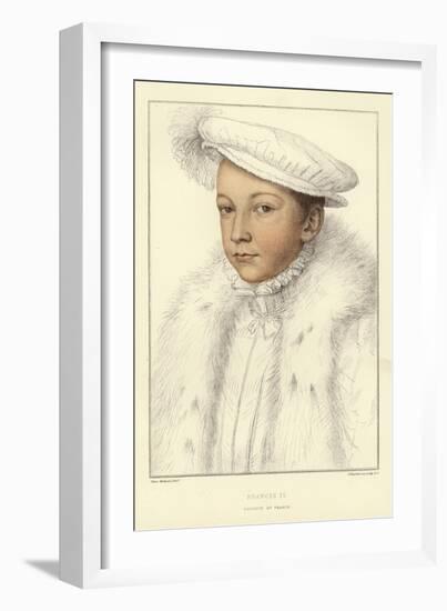 King Francis II of France-Hans Holbein the Younger-Framed Premium Giclee Print
