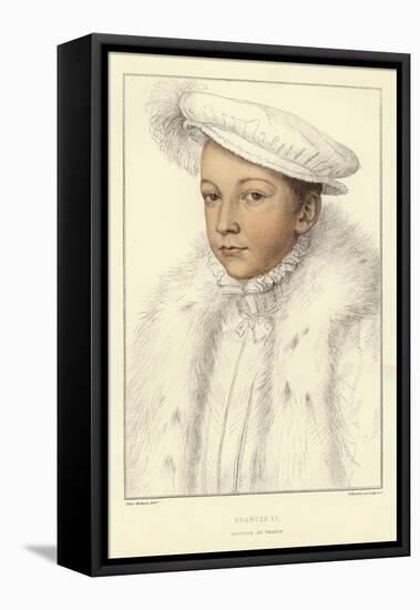 King Francis II of France-Hans Holbein the Younger-Framed Stretched Canvas