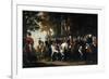 King Frederick Ii's Return from Preussen Von Manoever, C.1785-German School-Framed Giclee Print