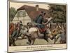 King Frederick the Great and the Schoolchildren of Potsdam-Carl Rochling-Mounted Giclee Print