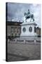 King Frederick V on Horseback Statue in the Grounds of the Royal Castle (Amalienborg)-Charlie Harding-Stretched Canvas