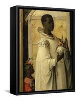 King Gaspard, from Adoration of the Magi, Tripytch, C.1495-Hieronymus Bosch-Framed Stretched Canvas