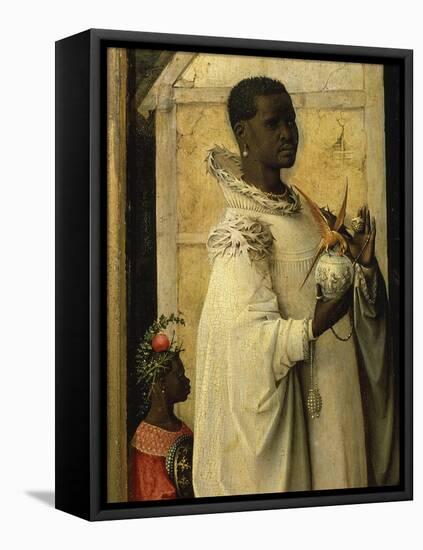 King Gaspard, from Adoration of the Magi, Tripytch, C.1495-Hieronymus Bosch-Framed Stretched Canvas