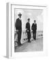 King George I of Greece with Commodore Keppel and Lord Howe, Corfu, Greece, 1908-null-Framed Giclee Print