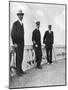 King George I of Greece with Commodore Keppel and Lord Howe, Corfu, Greece, 1908-null-Mounted Giclee Print