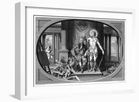 King George III (1738-182), 18th Century-Isaac Taylor-Framed Giclee Print