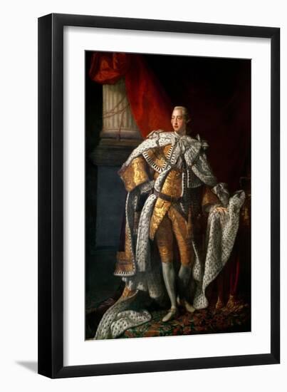 King George III (1738-1820) C.1762-64-Allan Ramsay-Framed Giclee Print