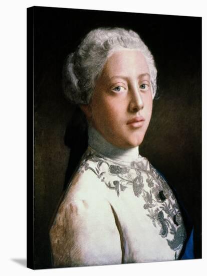 King George III (1738-1820)-Jean-Etienne Liotard-Stretched Canvas