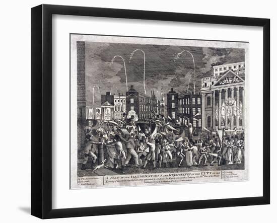 King George III's Golden Jubilee Celebrations, London, 1809-null-Framed Giclee Print