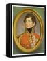 King George IV of England Reigned 1820-1830-Henry Bone-Framed Stretched Canvas