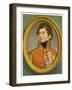 King George IV of England Reigned 1820-1830-Henry Bone-Framed Art Print