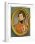 King George IV of England Reigned 1820-1830-Henry Bone-Framed Art Print