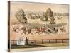 King George IV Riding Through Hyde Park, London, 1831-Matthew Dubourg-Stretched Canvas