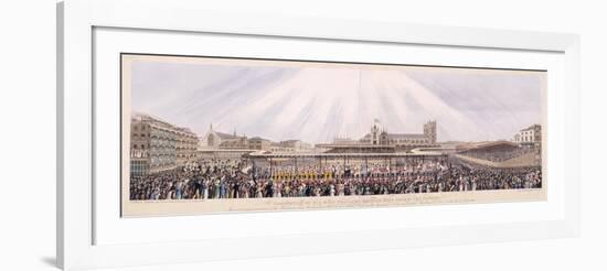 King George IV's Coronation Procession, London, 1821-null-Framed Giclee Print