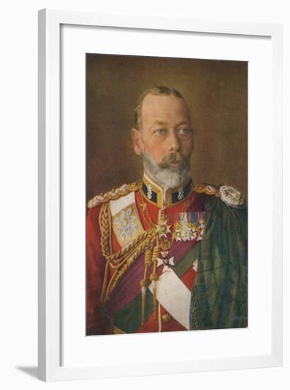 King George V (1865-193) as Colonel-In-Chief of the Black Watch-null-Framed Giclee Print