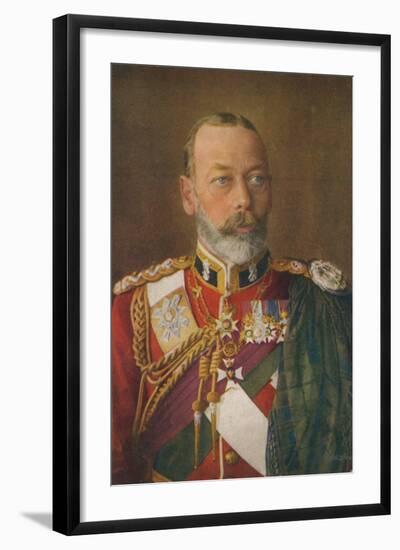 King George V (1865-193) as Colonel-In-Chief of the Black Watch-null-Framed Giclee Print