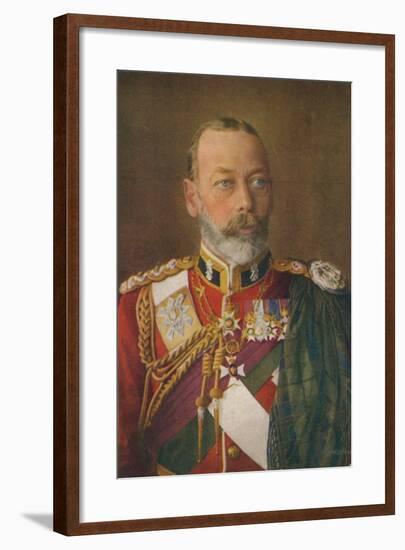 King George V (1865-193) as Colonel-In-Chief of the Black Watch-null-Framed Giclee Print