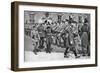 King George V (1865-193) Inspecting the Otc at Bangor University College, C1920S-null-Framed Giclee Print