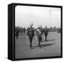 King George V (1865-193) with Brigadier General Sir R Grimston, Delhi, India, 1912-HD Girdwood-Framed Stretched Canvas