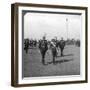 King George V (1865-193) with Brigadier General Sir R Grimston, Delhi, India, 1912-HD Girdwood-Framed Giclee Print