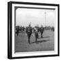 King George V (1865-193) with Brigadier General Sir R Grimston, Delhi, India, 1912-HD Girdwood-Framed Giclee Print